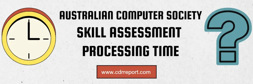 ACS Australia Processing Time