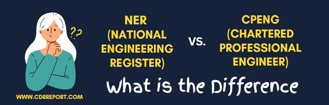Difference Between NER and CPEng